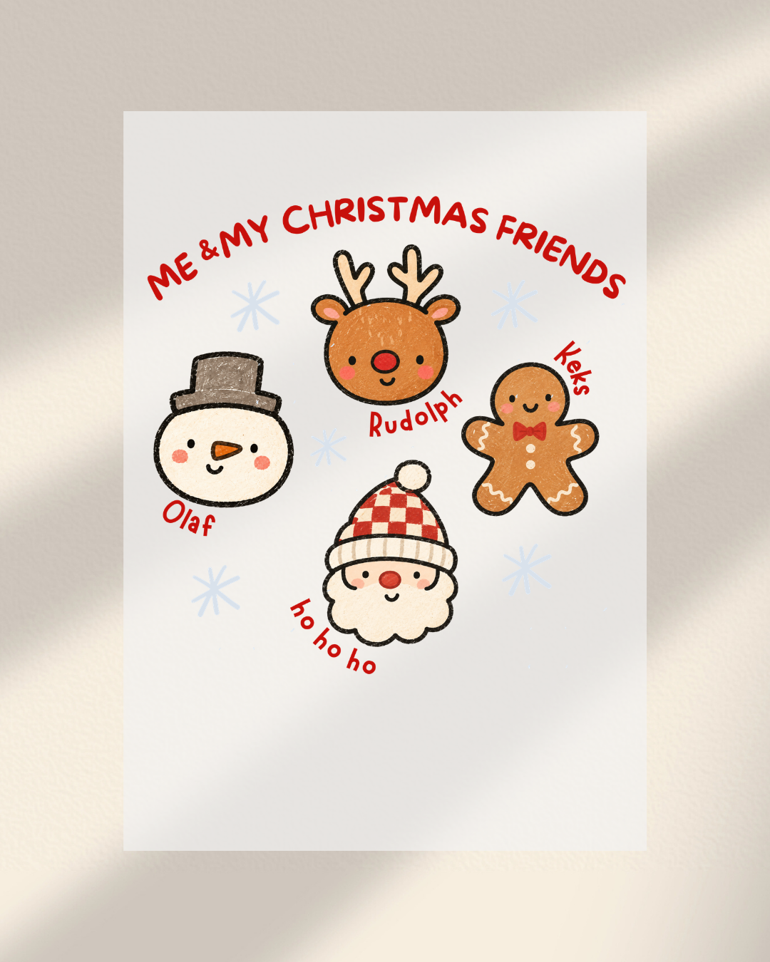 ME & MY CHRISTMAS FRIENDS