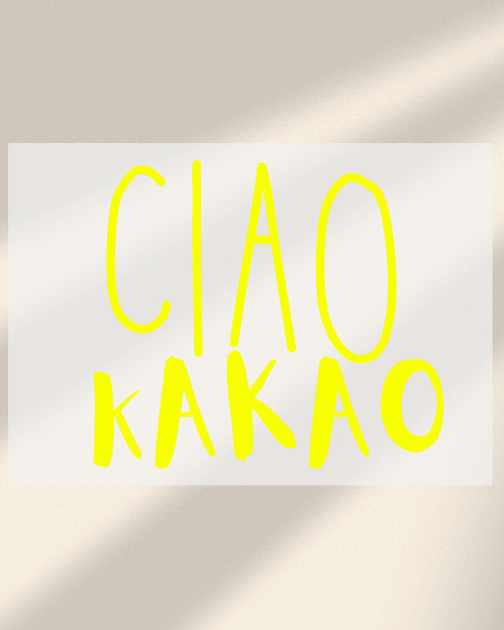 CIAO KAKAO - Hey Jo