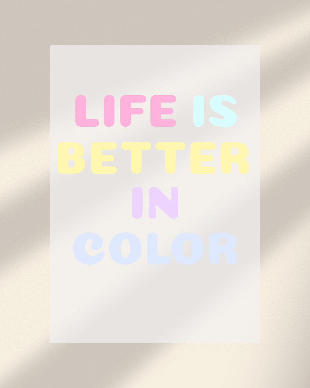 live is better in Color - Hey Jo