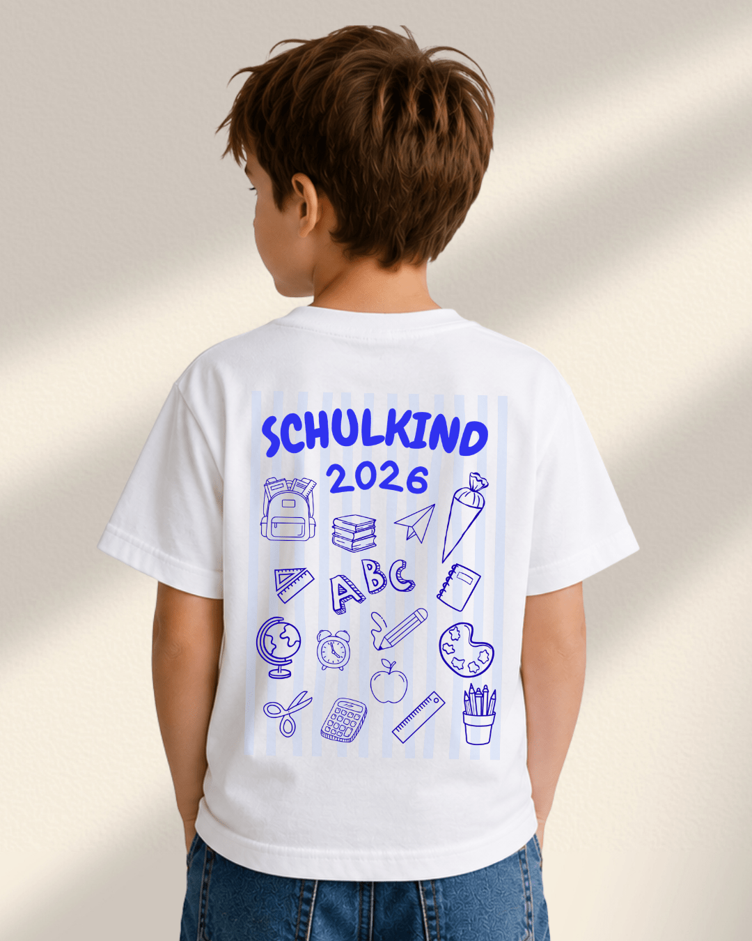 Schulkind 2026 – Bügelbild DIN A4 | Schulanfang & Einschulung - Hey Jo
