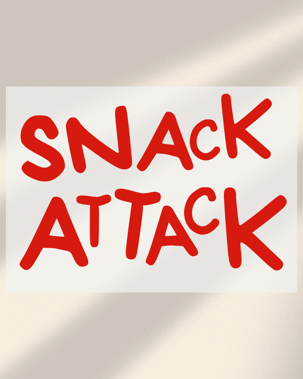 SNACK ATTACK - Hey Jo